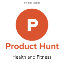 Health Stickers is currently featured in Product Hunt